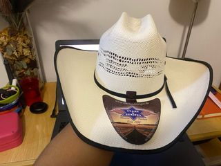 Sombrero Cowboy Stars & Stripes Blanco