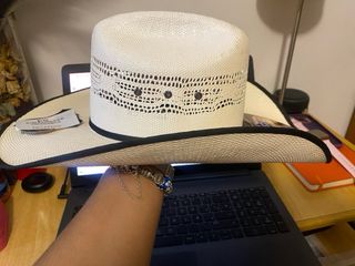 Sombrero Cowboy Stars & Stripes Blanco