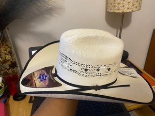 Sombrero Cowboy Stars & Stripes Blanco