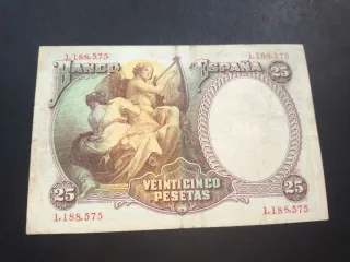 25 Pesetas Banco de España 1931