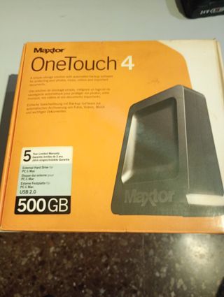 Disco Duro Externo Maxtor 500GB