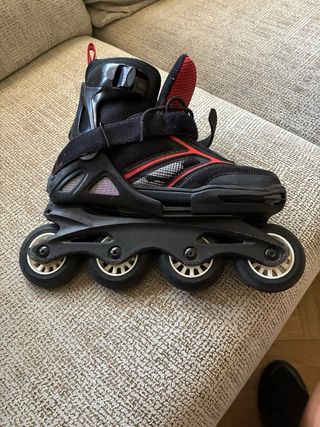 Patines en línea Rollerblade negros/rojos