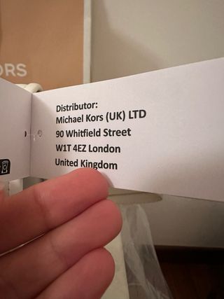 Borsa Michael Kors bianca con chiusura argento