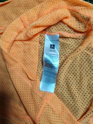 Camiseta tirantes Odlo Running mujer naranja