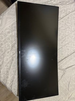 Pantalla monitor LG Negra curvada 