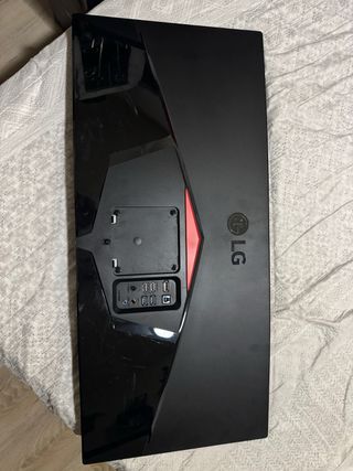 Pantalla monitor LG Negra curvada 