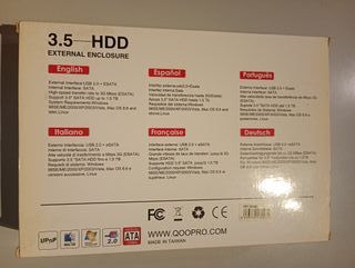 Disco Duro Externo Qoo 500GB