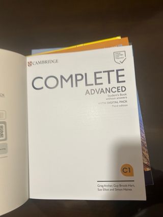 Libro C1 Advanced de Cambridge 