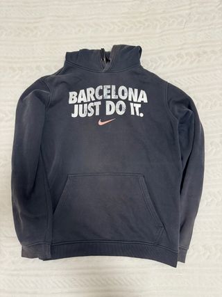 Sudadera Nike Barcelona Just Do It Negra