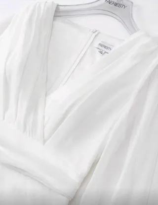 Vestido de Novia Blanco marca Shein