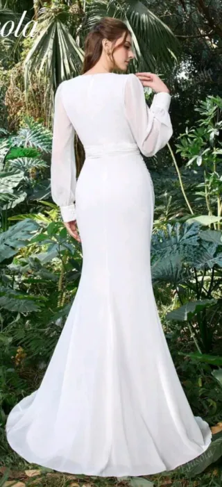 Vestido de Novia Blanco marca Shein