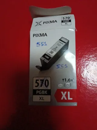 Inchiostro Canon PIXMA 551 PGBK XL