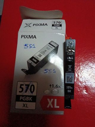 Inchiostro Canon PIXMA 551 PGBK XL