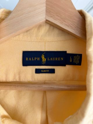 Camisa Ralph Lauren Amarilla