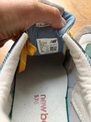 Zapatillas New Balance Hombre Gris/Verde