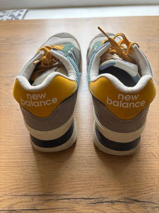 Zapatillas New Balance Hombre Gris/Verde