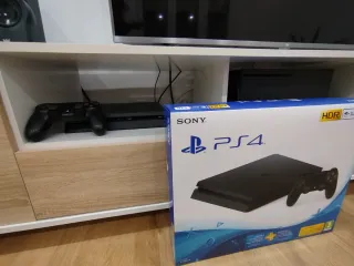 Ps4 Slim Sony Negra 1TB