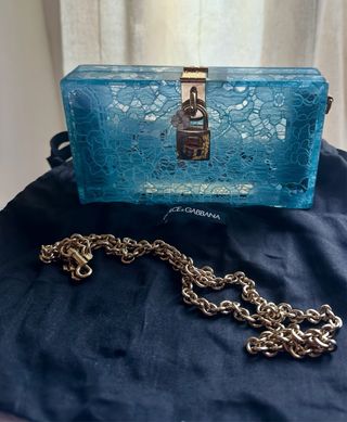 Borsa Dolce & Gabbana Dolce Box Azzurra