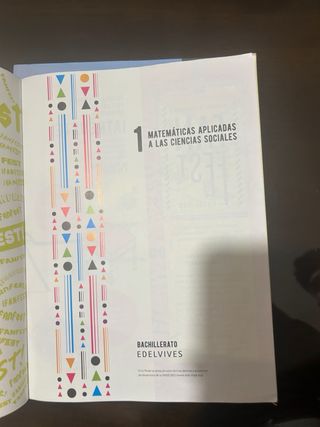 Libro Matemáticas Ciencias Sociales