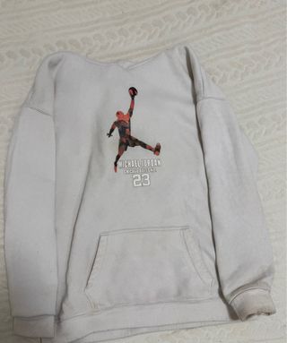 Sudadera Jordan Blanca