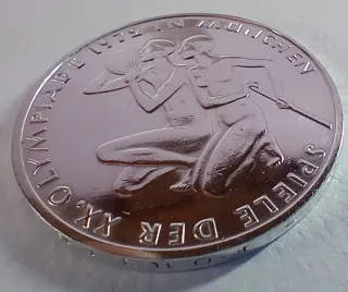 Alemania 10 Marcos XX Juegos Olímpicos