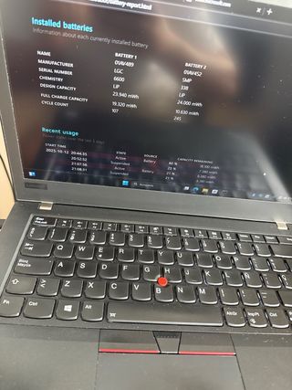 Lenovo ThinkPad T480 16 RAM / 256 SSD / i5 / Win11