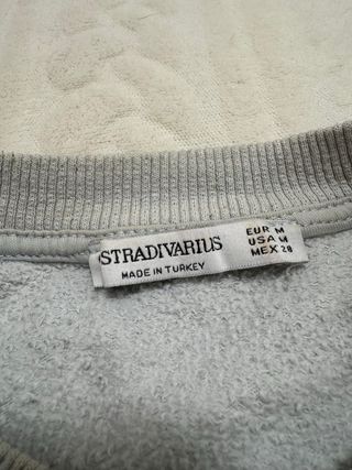 Sudadera Stradivarius Palm Springs Azul
