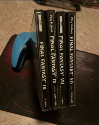 Pack Final Fantasy VII y IX PS1