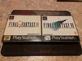Pack Final Fantasy VII y IX PS1