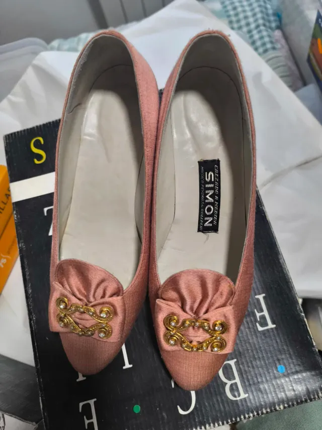 Zapatos Simon Talla 38 Rosa Combinable con corpiño