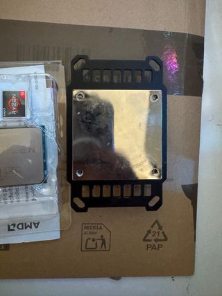 AMD Ryzen 5 2600X + Waterblock Barrow AM4