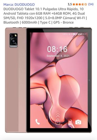 Tableta DUODUOGO 10.1 Android 10