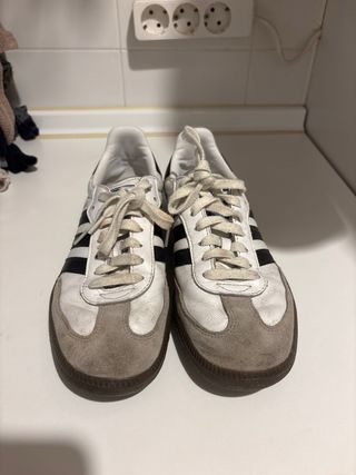 Zapatillas Adidas Samba Blancas y Negras