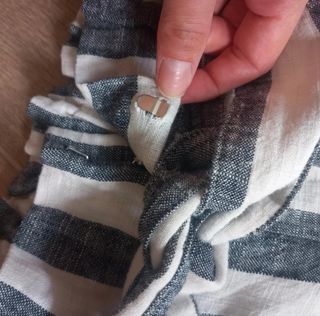 Pantaloni estivi a righe donna