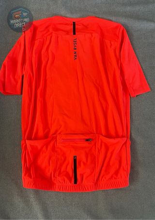 Maillot Van Rysel Naranja Flúor Talla L