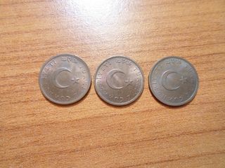 3 Monete Turchia 1970 - 1 Kuruş