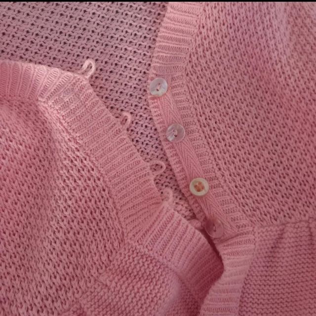Maglioncino Zara filo rosa S