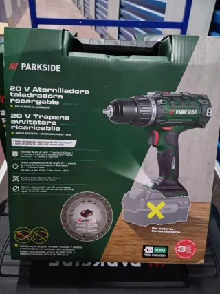 Parkside 20V Taladro Atornillador Recargable