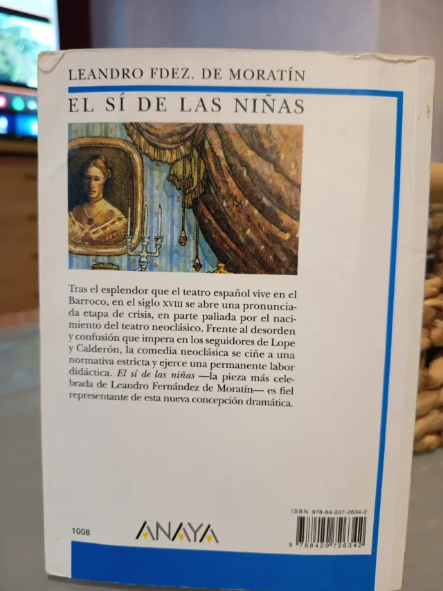 El Sí de las Niñas (Biblioteca Didactica Anaya)...
