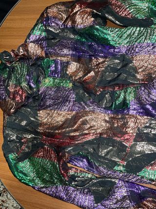 Conjunto fiesta mujer top y falda