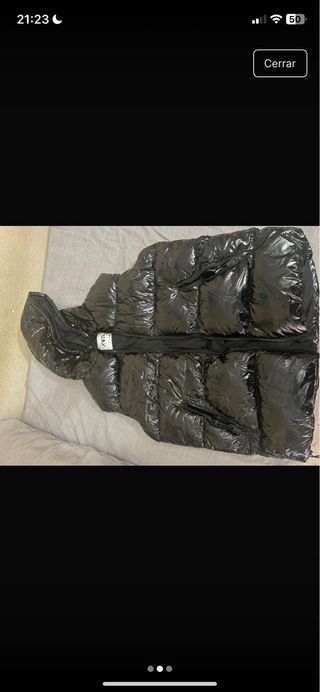 Chaleco acolchado hombre Zara negro