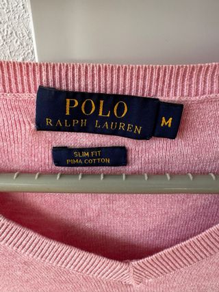Jersey Polo Ralph Lauren Rosa Talla M