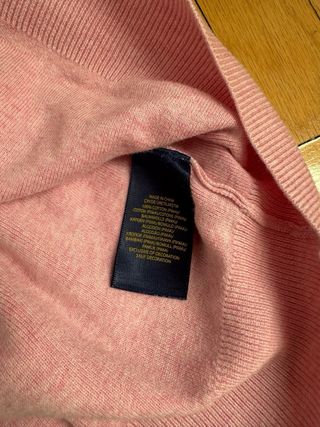 Jersey Polo Ralph Lauren Rosa Talla M