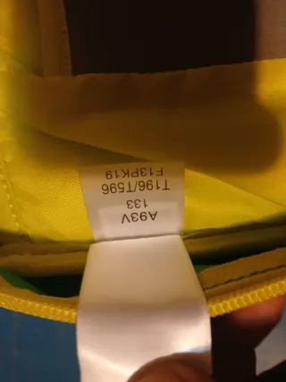 Mochila The North Face Verde y Amarillo