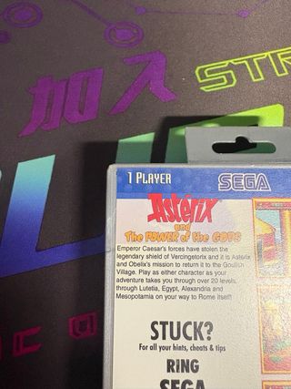 Asterix & Obelix The Power of the Gods Mega Drive