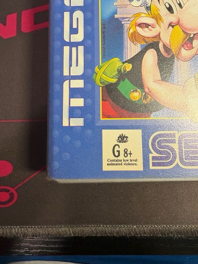 Asterix & Obelix The Power of the Gods Mega Drive