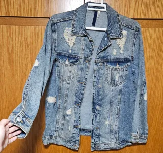 Chaqueta vaquera oversize