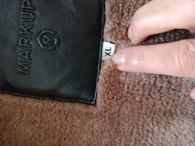 Giacca eco pelle Markup imbottita nera