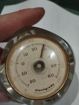 Termómetro Vintage Centígrado Fahrenheit