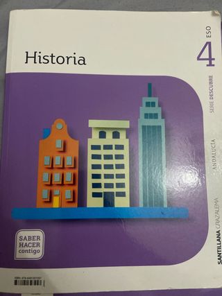 HISTORIA SERIE DESCUBRE 4 ESO SABER HACER CONTIGO